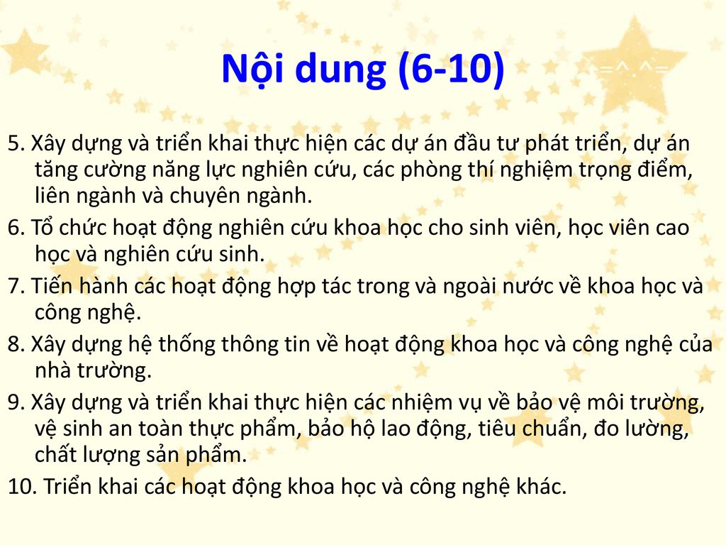 Nội dung (6-10)
