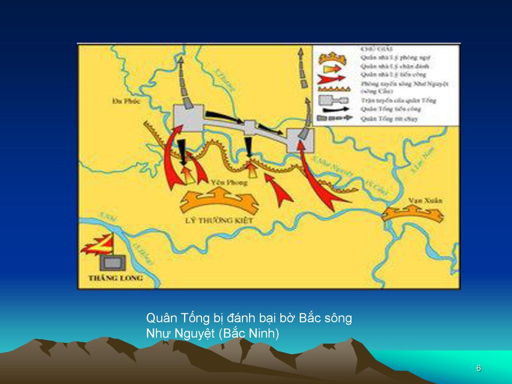 Quân Tống bị đánh bại bờ Bắc sông Như Nguyệt (Bắc Ninh)