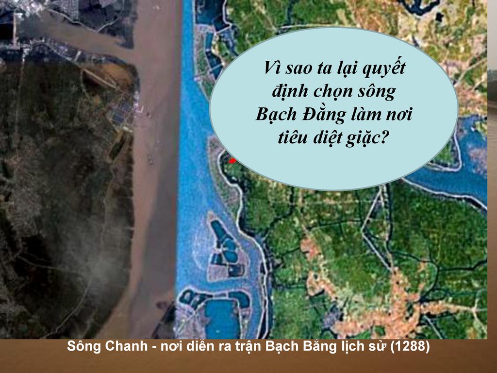 Sông Chanh - nơi diễn ra trận Bạch Bằng lịch sử (1288)