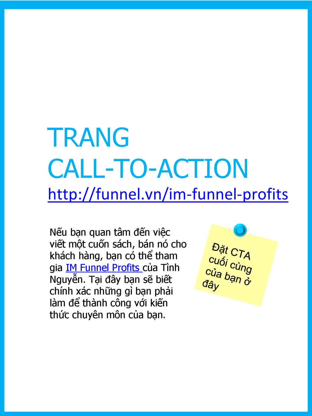 TRANG CALL-TO-ACTION