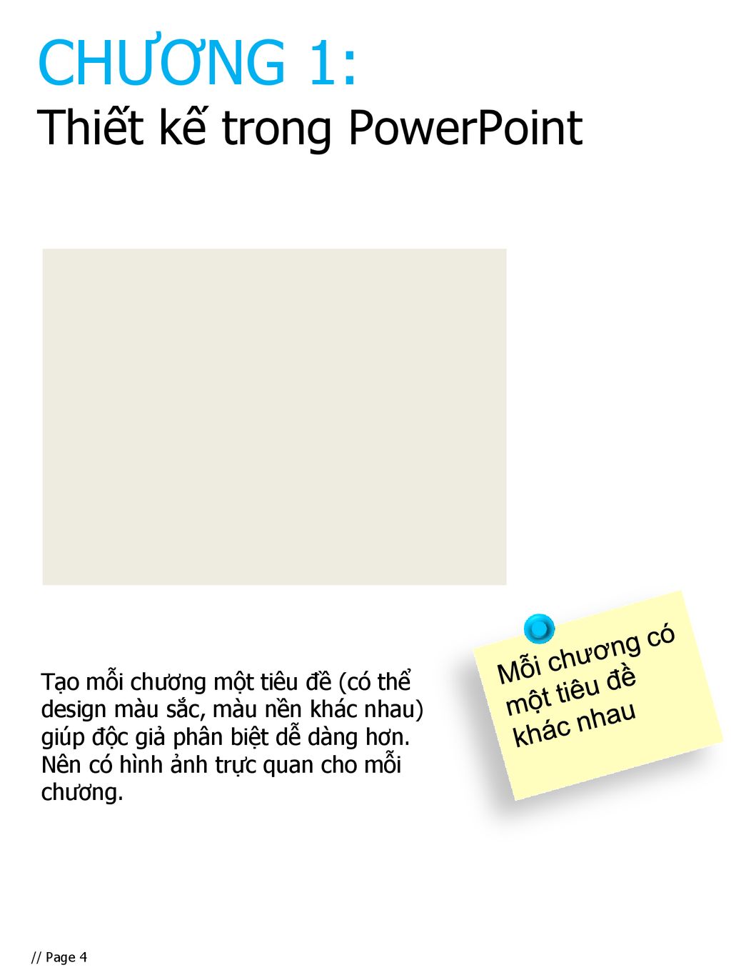 CHƯƠNG 1: Thiết kế trong PowerPoint