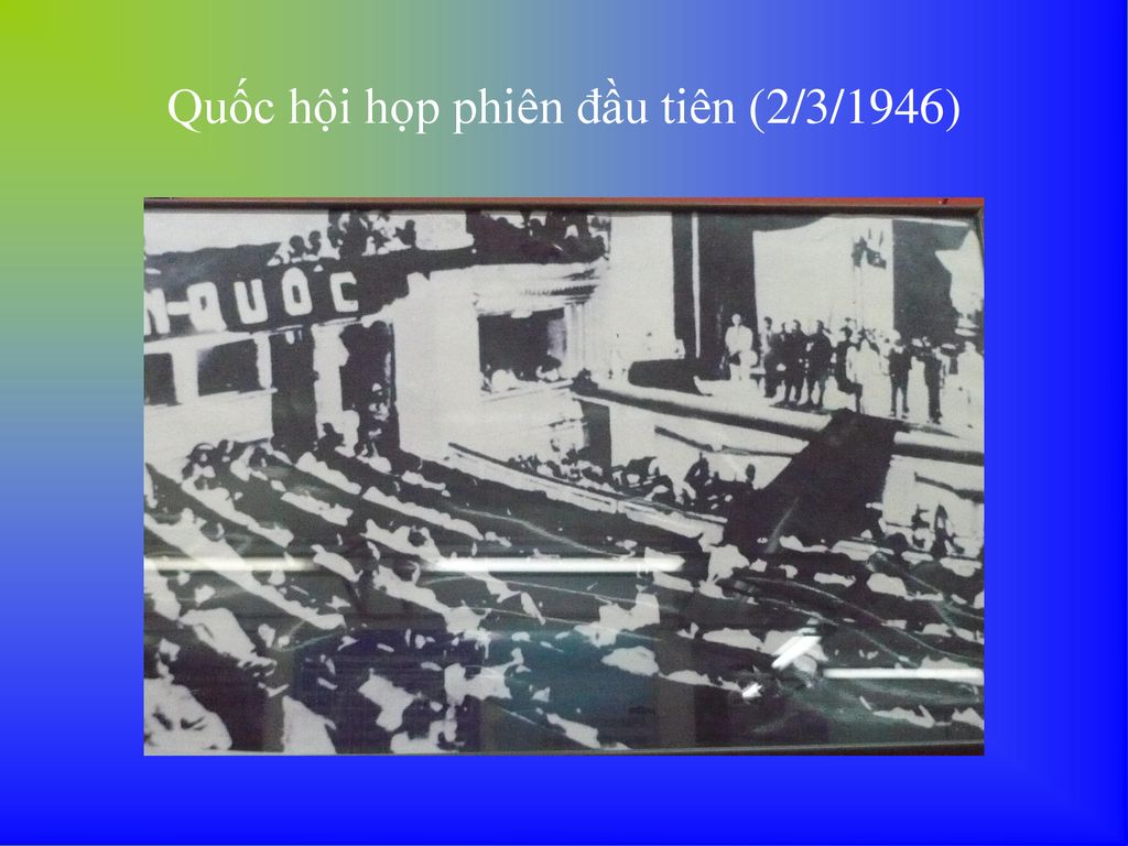 Quốc hội họp phiên đầu tiên (2/3/1946)