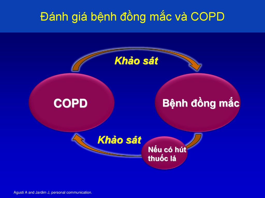 Đánh giá bệnh đồng mắc và COPD