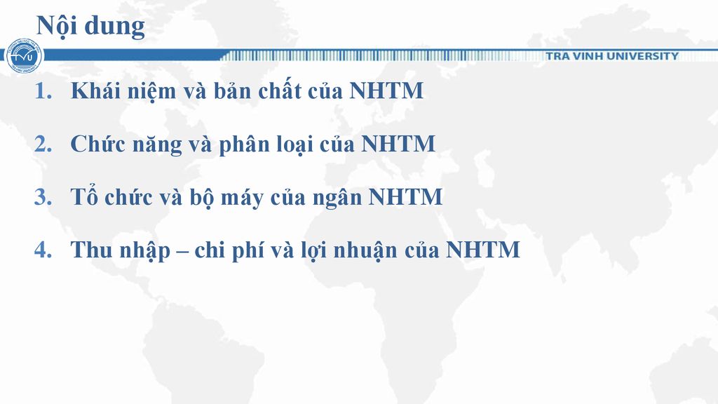 Nội dung Khái niệm và bản chất của NHTM