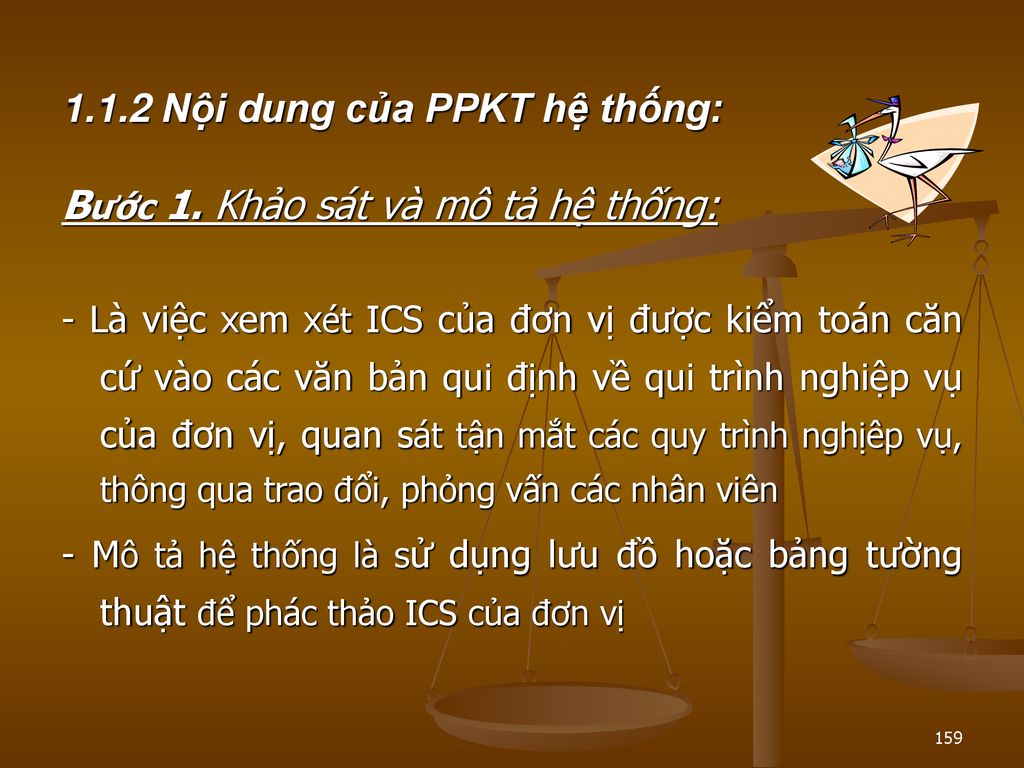 1.1.2 Nội dung của PPKT hệ thống: