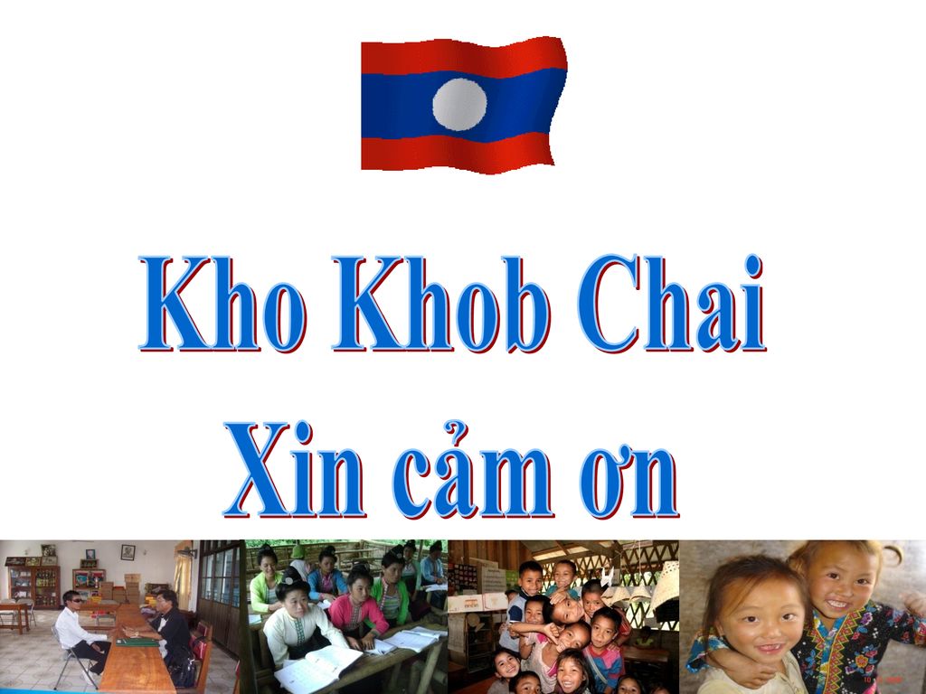 Kho Khob Chai Xin cảm ơn
