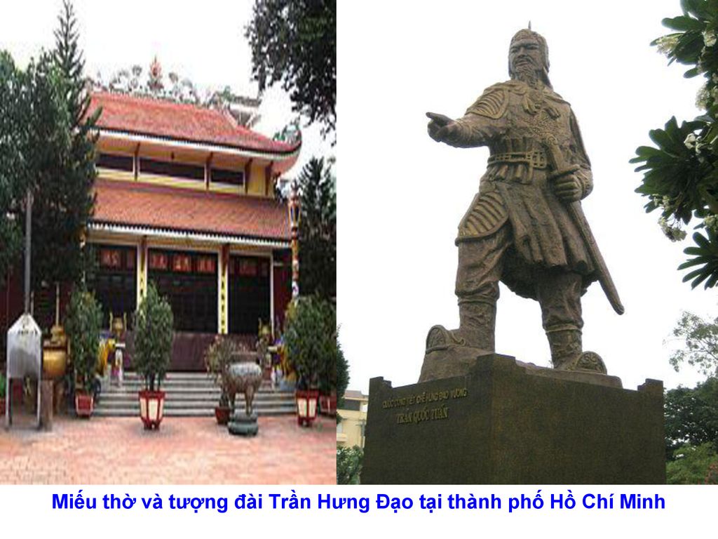 Miếu thờ và tượng đài Trần Hưng Đạo tại thành phố Hồ Chí Minh