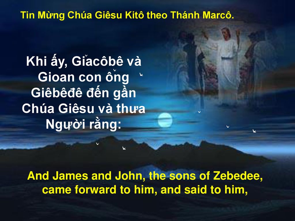 Tin Mừng Chúa Giêsu Kitô theo Thánh Marcô.