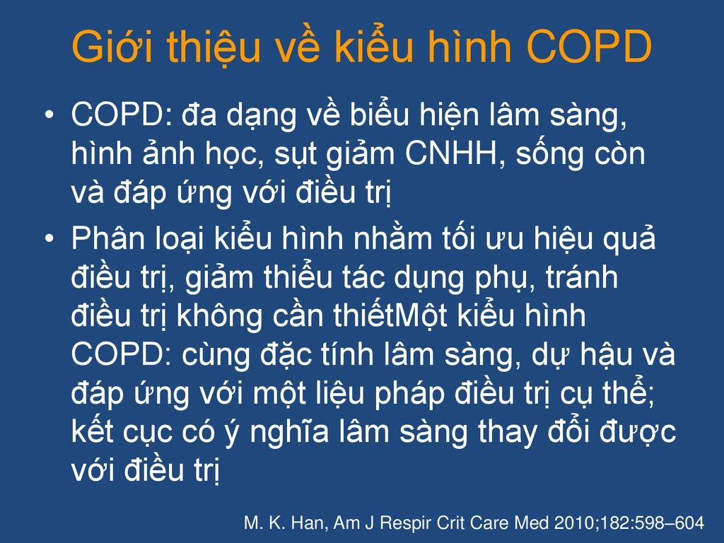 Giới thiệu về kiểu hình COPD